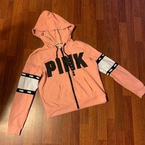 Pink hoodie